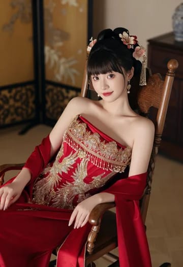 Gaun Kahwin Cina