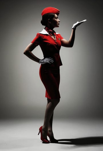 Aeroflot Stewardess