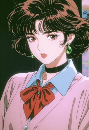 90s Melancholische Anime