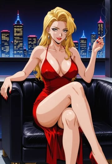 90s Anime Esthetiek