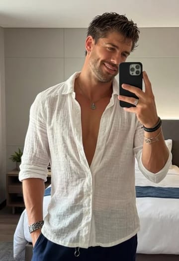 Male Mirror Selfie
