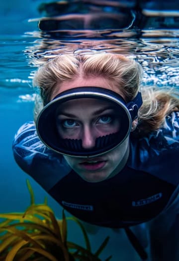 Oval Dive Mask