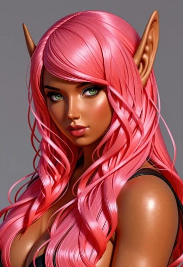 Buxom Elf Thessaly