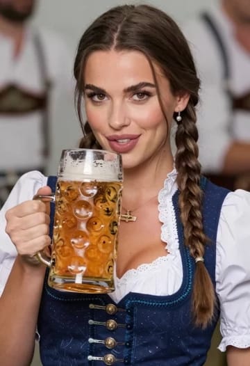Bavarian Dirndl Dress